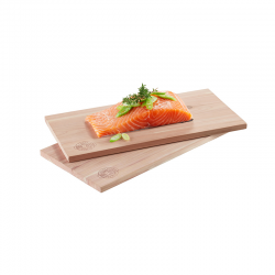 Conjunto 2 Tábuas para Grelhar em Cedro - BBQ Madeira - Gefu GEFU GF89289