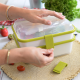 Lunch Box 1l + 2l with Cutlery Apple Green - Sanaliving - Omada OMADA OMS3230VM