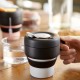 Reusable Collapsible Cup Grey - Mug To Go - Lekue LEKUE LK0301050G10M017