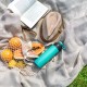 Insulated Bottle 500ml Turquoise - To Go - Lekue LEKUE LK0302550Z07M033