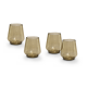 Set of 4 Water Glasses 350ml Amber - Pangea - Omada OMADA OMM5543TE