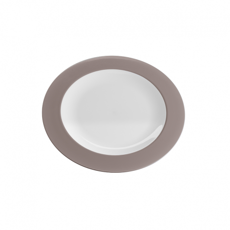 23cm Dessert Plate Taupe - Eat Pop - Omada OMADA OMM6121TE