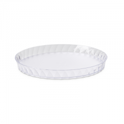 36cm Transparent Tray - Diamond - Omada