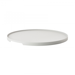 Round Tray ᴓ35cm Grey - Singles - Zone Denmark ZONE DENMARK BVZN332038