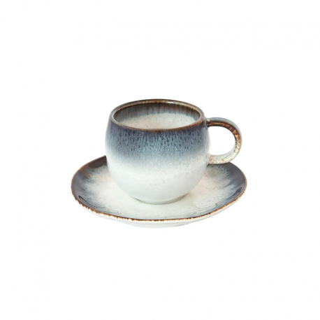 Coffee Cup with Saucer 120ml Blue - Nuances - Easy Life EASY LIFE ELR2844NBLU