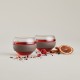 Set of 2 Teacups - Cozy Tea Brown - Lekue LEKUE LK0303020M08M019