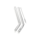 Set of 4 Glass Straw 23cm - Future Transparent - Gefu GEFU GF12704