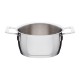 Casserole With Two Handles 16Cm - Pots And Pans Silver - A Di Alessi A DI ALESSI AALEAJM101/16