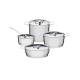 Casserole With Two Handles 16Cm - Pots And Pans Silver - A Di Alessi A DI ALESSI AALEAJM101/16