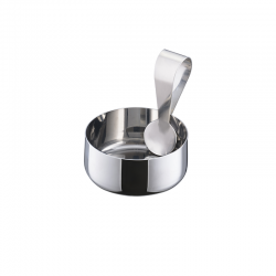 Delicacy Bowl with Small Spoon - Rocks Steel - Zone Denmark ZONE DENMARK BVZN12213