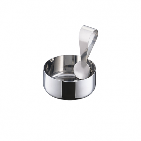 Delicacy Bowl with Small Spoon - Rocks Steel - Zone Denmark ZONE DENMARK BVZN12213