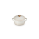 Mini Cocotte Merengue Pega em Coração Dourado - L'Amour Cerise - Le Creuset LE CREUSET LC81901107160303