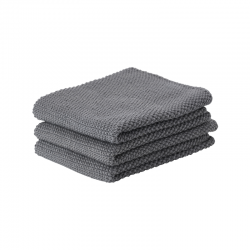 Juego de 3 Paños de Cocina Gris - Singles - Zone Denmark