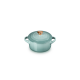 Mini Cocotte Sea Salt com Pega em Coração Dourado - L'Amour - Le Creuset LE CREUSET LC81901107170303