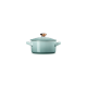 Petite Casserole Sea Salt with Gold Heart Knob - L'Amour - Le Creuset LE CREUSET LC81901107170303