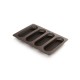 Molde Para Mini Baguetes - 4 Cavidades Castanho - Lekue LEKUE LK0203100M10M017