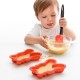 Molde Mini Conejitos (2Un) Rojo - Lekue LEKUE LK0210102R01M017