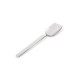 6 Ice Cream Spoon Set - Dry Silver - Alessi ALESSI ALES4180/22
