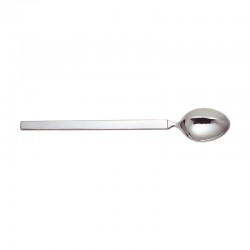 6 Long Drink Spoon Set - Dry Silver - Alessi
