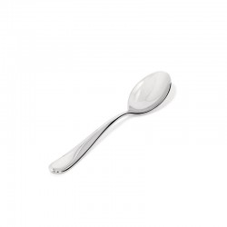 6 Table Spoon Set - Nuovo Milano Silver - Alessi
