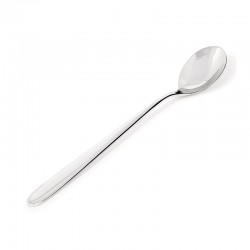 6 Long Drink Spoons Set - Nuovo Milano Silver - Alessi ALESSI ALES5180/23