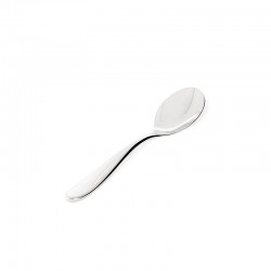 Set of 6 Flat Spoons F.Point - Nuovo Milano Silver - Alessi
