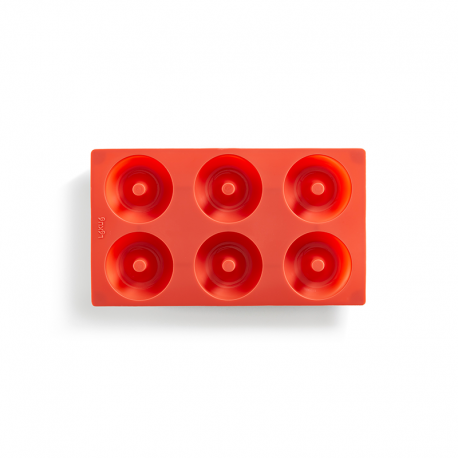 Molde para 6 Donuts Vermelho - Lekue LEKUE LK0620406R01M022