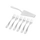 Cutlery Set 7 Pieces - Nuovo Milano Silver - Alessi ALESSI ALES5180S7