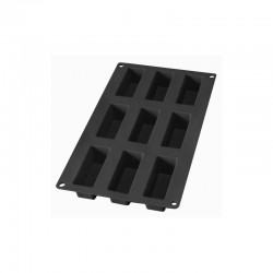9 Mini Cake Silicone Mould Black - Lekue