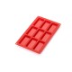 9 Financier Silicone Mould Red - Lekue LEKUE LK0621009R01M022
