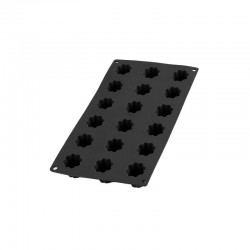 18 Mini Cannelais Bordelais Silicone Mould Black - Lekue