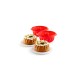 Mini Savarin Honde (2Un) Rojo - Lekue LEKUE LK0710600R01M017