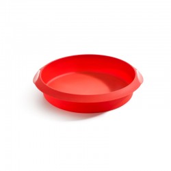 Molde De Silicona Redondo 24Cm Rojo - Lekue LEKUE LK1210724R01M033