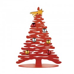 Árbol de Navidad Decorativo 30cm Rojo - Bark for Christmas - Alessi ALESSI ALESBM06/30R