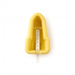 Molde Para Gelado Foguetão (1Un) Amarelo - Lekue