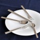 6 Table Spoons Set - Santiago Silver - Alessi ALESSI ALESDC05/1