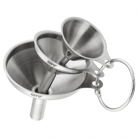 Juego de 3 Mini Embudos - Versare Gris - Gefu GEFU GF15511