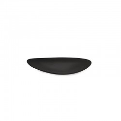 Set of 6 Large Black Saucers - Colombina Collection - Alessi