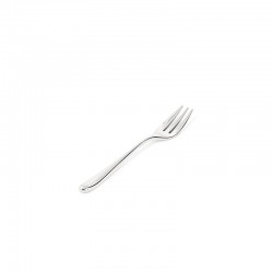 6 Pastry Forks Set 16cm - Caccia Silver - Alessi
