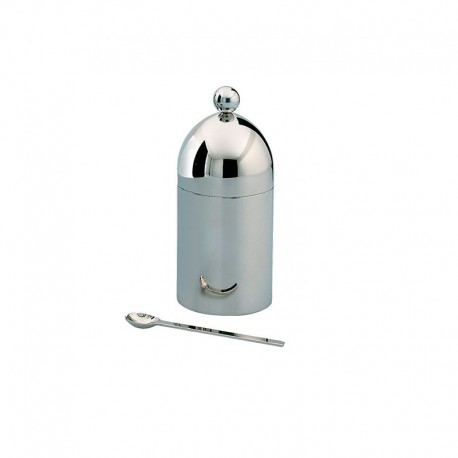 Açucareiro com Colher – 90024 Inox - Officina Alessi OFFICINA ALESSI OALE90024