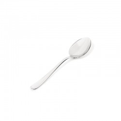 6 Dessert Spoons Set - Caccia Silver - Alessi