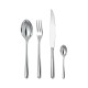 Cutlery Set 24 Pieces Monobloc - Caccia Silver - Alessi ALESSI ALESLCD01S24M