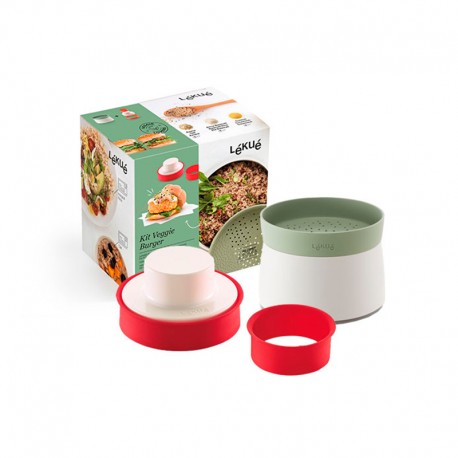 Kit Veggie Burger - Lekue LEKUE LK3000101SURM017
