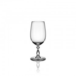 Set of 4 Glasses for White Wine - Dressed Transparent - Alessi ALESSI ALESMW02/1