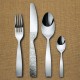 Cutlery Set 24 Pieces - Dressed Silver - Alessi ALESSI ALESMW03S24