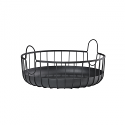 Cesto 38x18cm Preto - Inu - Zone Denmark