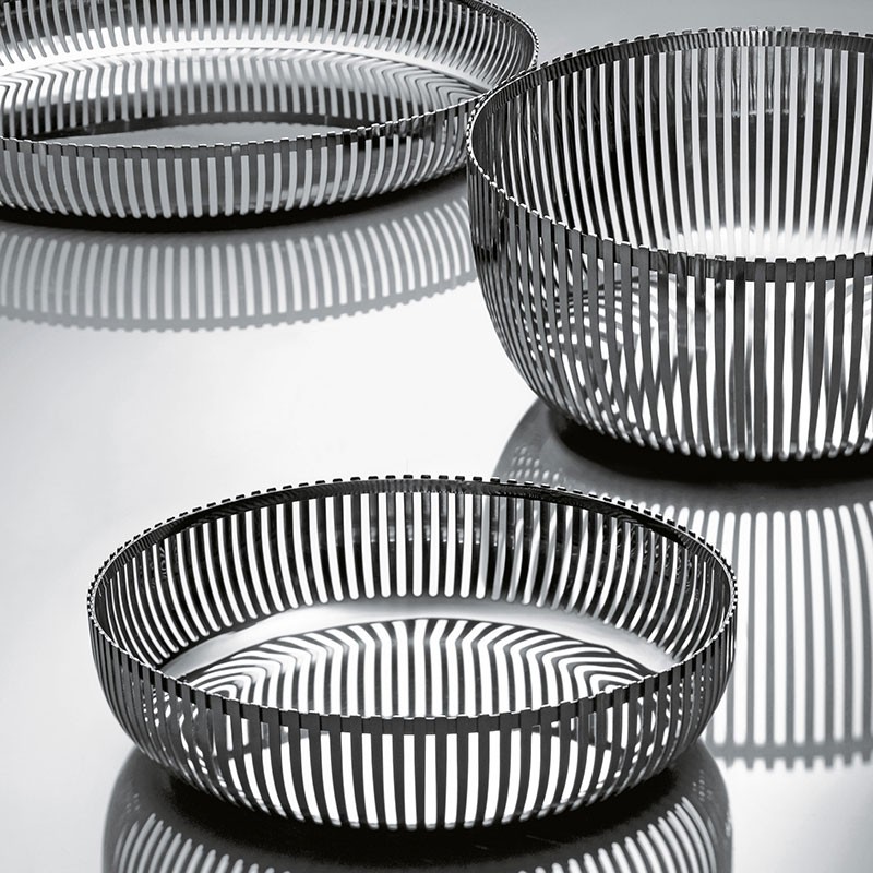 Cesta Redonda Ø20Cm Inox - Alessi