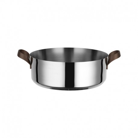 Low Casserole with Handles 3,25lt - Edo Steel - Alessi ALESSI ALESPU102/24