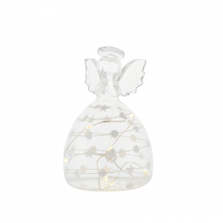 Anjo 13cm Transparente e Branco - Sweet - Sirius SIRIUS SR67020