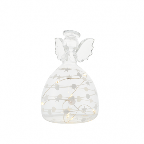 Angel 13cm Transparent and White - Sweet - Sirius SIRIUS SR67020